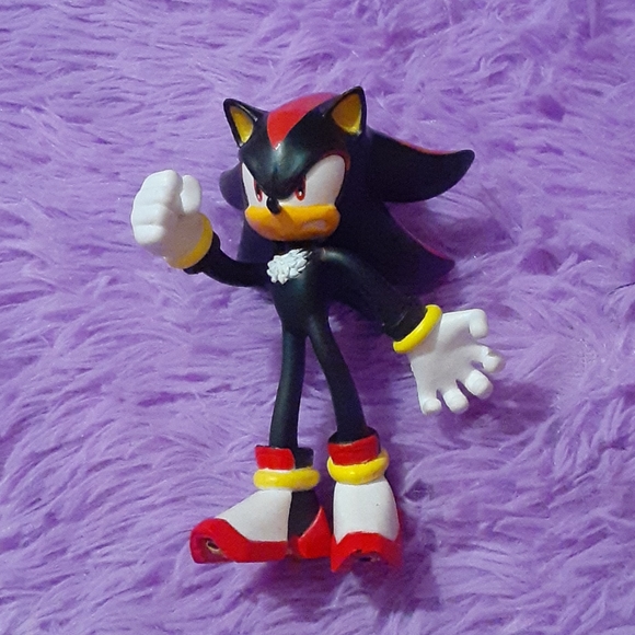 Shadow The Hedgehog Tomy Bendy Figure